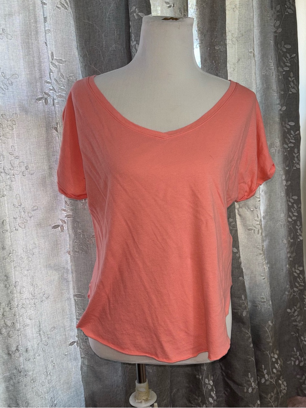 Vintage Y2K coral Hollister top size medium